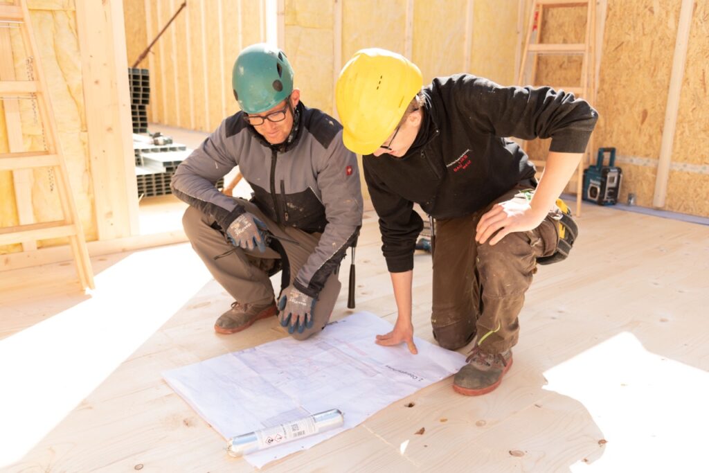 Die Module werden in Holzbauweise von den Lieb-Fachkräften realisiert. (Foto: Lieb Bau Weiz)