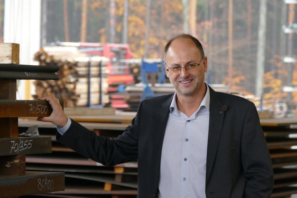 Im Jubiläumsjahr stellt Geschäftsführer Michael Winkelbauer auch die Weichen für neue Investitionen.