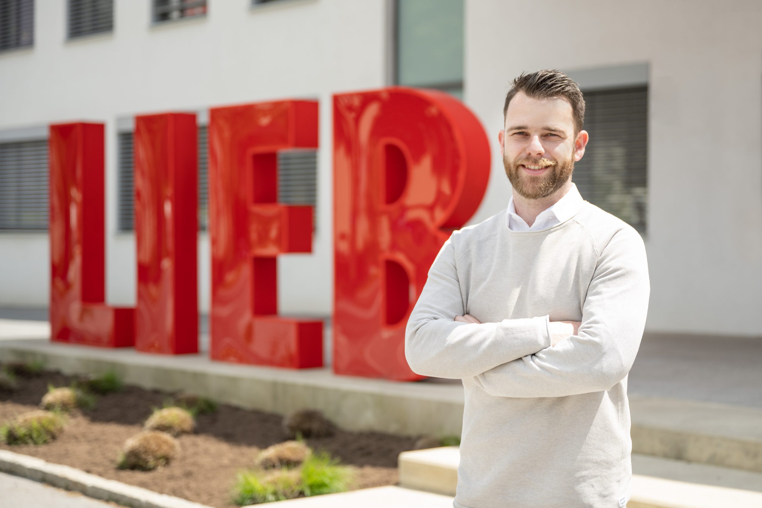 Neue Ideen: LIEB-Marketingleiter Thomas Raser sorgt mit einer neuen Social Media-Kampagne für frische Impulse (Foto: Förster)