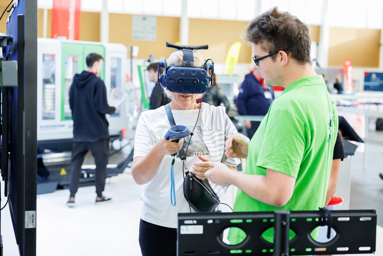 Weiler und Kunzmann greifen den Trend zur Gamification, zum spielenden Lernen, auf. (Foto: AustrianSkills/Wieser)